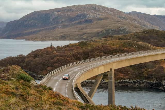 The NC500 is a huge tourist attraction in summer (Photo: Justin Leighton/Stellantis)