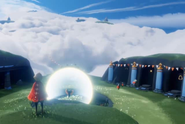 Sky: Children of the Light invites users to work with other players to solve puzzles