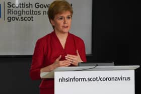 First Minister Nicola Sturgeon has thanked more than 2000 student nurses who have joined the NHS Scotland workforce early to help with the coronavirus pandemic. (Pic: Courtesy of the Scottish Government)