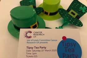 The Tipsy Tea fundraiser, which was due to take place this weekend will now be rescheduled for later in the year.