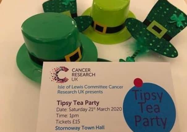 The Tipsy Tea fundraiser, which was due to take place this weekend will now be rescheduled for later in the year.