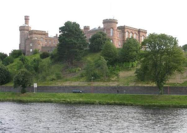 Inverness Sheriff Court, which is within Inverness Castle, is being used to test virtual court hearings. Photo: G Laird, geograph.org.uk