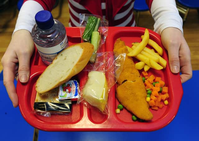 The number of children qualifying for free school meals has increased by 53,000 due to the pandemic’s impact on family incomes and finances. Photo: Ian Rutherford/TSPL