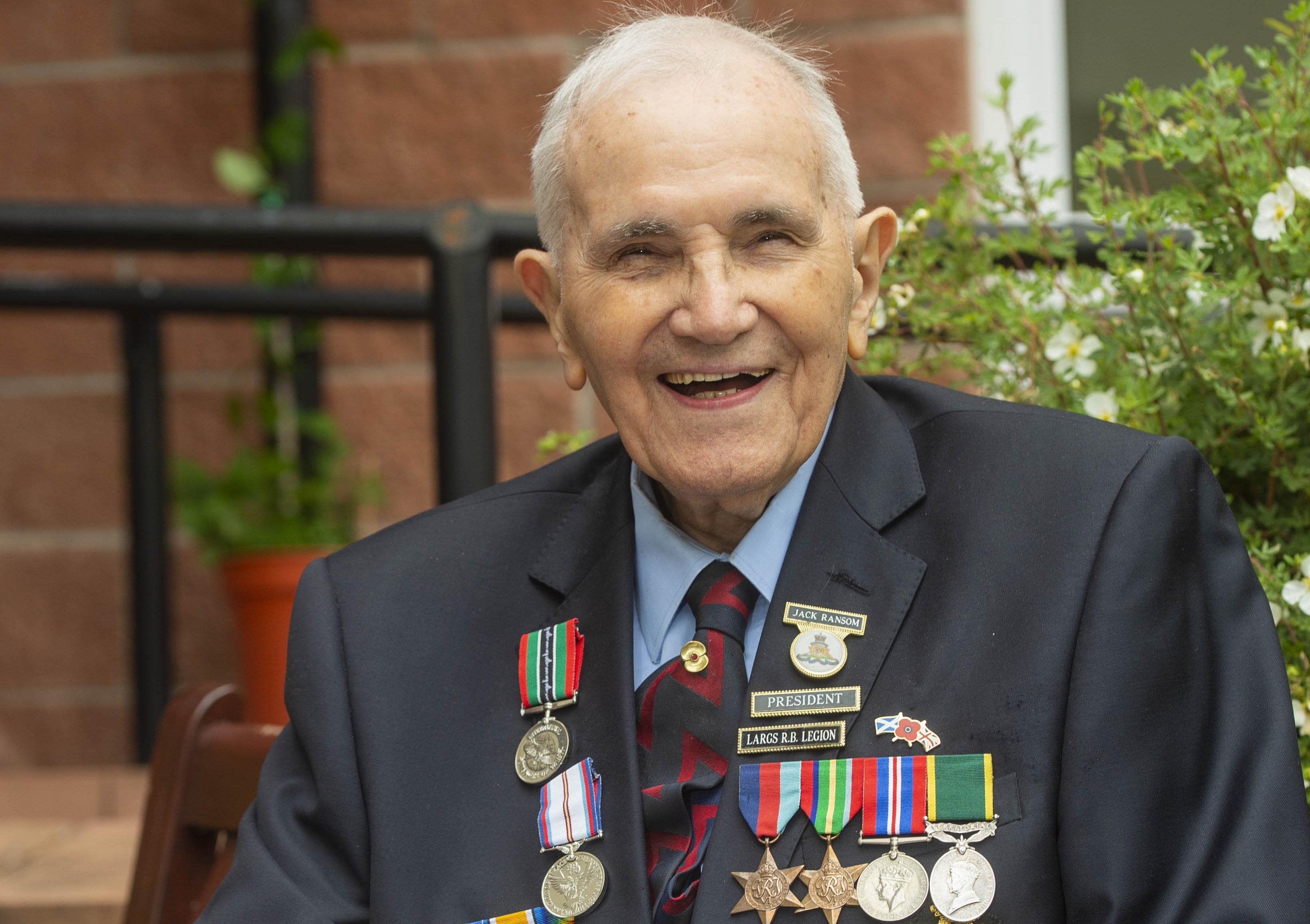 Jack Ransom will remember his comrades on 75th anniversary of VJ Day