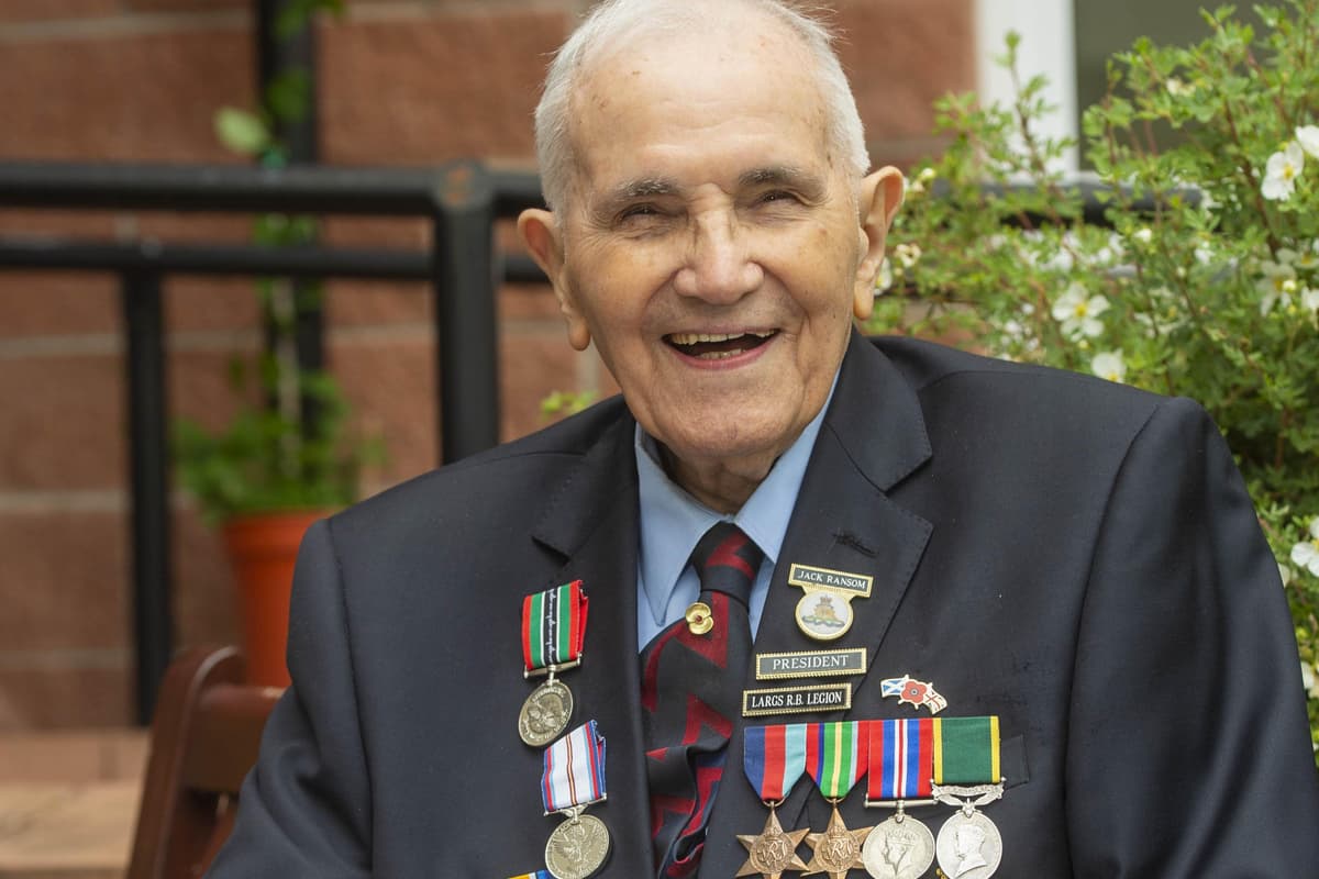 Jack Ransom Alabama Jack Ransom will remember his comrades on 75th anniversary of VJ Day