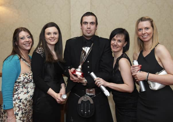 The Stornoway Gazzette editorial team (Eilidh Whiteford, Jenny Kane, Eric Mackinnon, Melinda Gillen and Michelle Macleod) celebrating our success at the Highlands and Islands Media Awards.