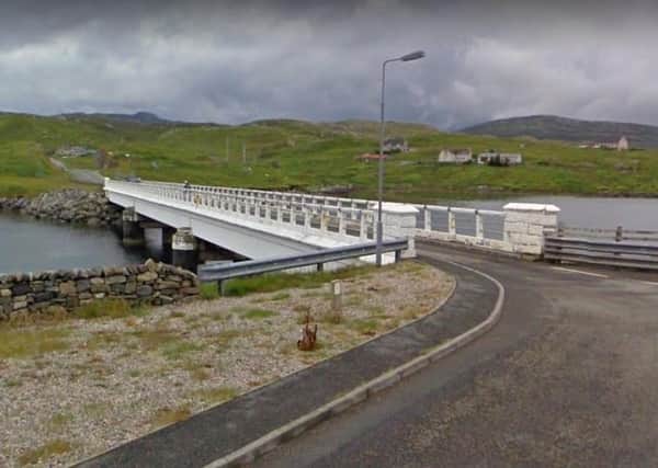 A permanent weight restriction of 7.5 tonnes has been placed on the Bernera Bridge.