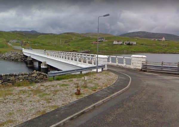 A 7.5 tonnes weight restriction has been placed on the Bernera Bridge.