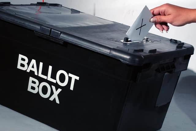 Voters will have the opportunity to elect a replacement for Finlay Cunningham on Thursday, October 8.