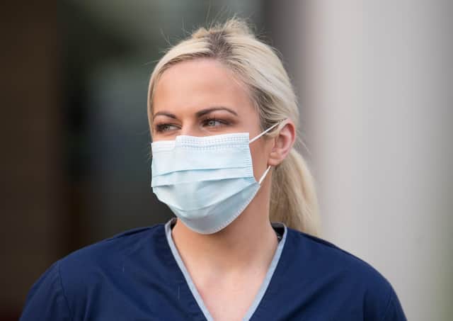 Everyone entering a hospital must wear a face mask or face covering.