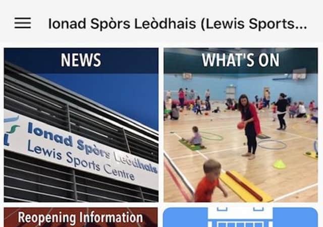 The new sports facilities app is proving to be very popular.