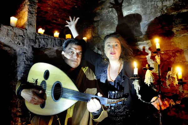 On the hunt...for spooky stories the length and breadth of the country for this year's Scottish International Storytelling Festival. (Pic: Colin Hattersley)