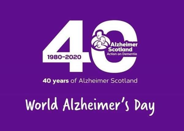 Alzheimer Scotland is celebrating its 40th anniversary on World Alzheimer's Day.