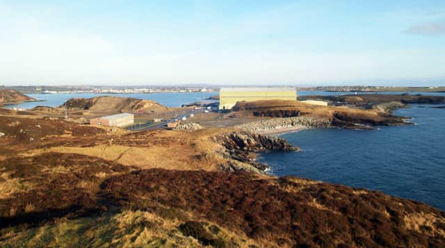The Arnish yard failed for secure any work for the Seagreen wind farm project.