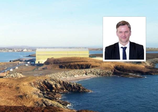 Councillor Gordon Murray is angry the Arnish yard has been overlooked for the SSE contract.
