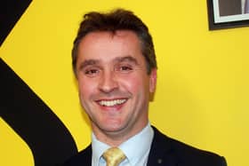 MP Angus MacNeil was involved in an incident on Barra while driving his car