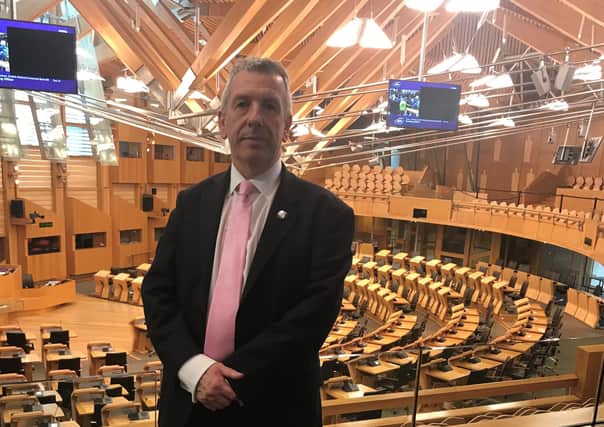 Scottish Labour MSP for the Highlands and Islands and Scottish Diabetes Champion , David Stewart MSP
