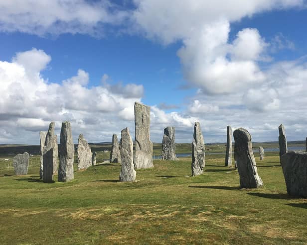 The Calanais Standing Stones feature in the Tour Tales of the Outer Hebrides.