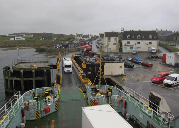 CalMac will now engage with the community about changes to the times of the Lochboisdale ferry. (Photo: © Hugh Venables cc-by-sa/2.0)