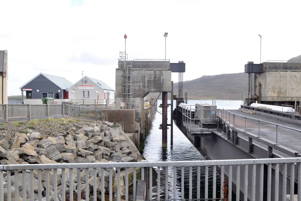 The pier project at Lochmaddy has now been terminated  by the council.
