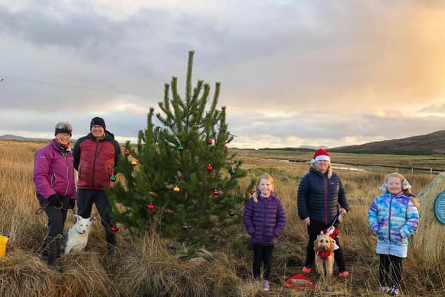 The Uist Tree for Hope trail has been a huge success.