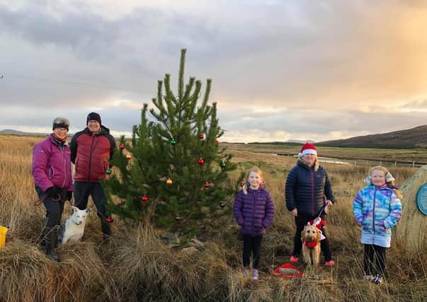 The Uist Tree for Hope trail has been a huge success.