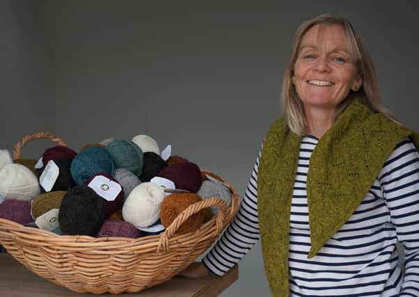 Meg Rodger, Owner, Birlinn Yarn Company