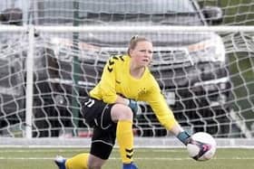 Chloe Nicholson in action for Rangers