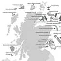A total of three offshore wind sites have been identified near Lewis, but questions are now emerging over their viability.