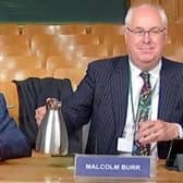 Malcolm Burr gave evidence to the committee last week.