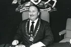 Sandy was elected convener in 1982