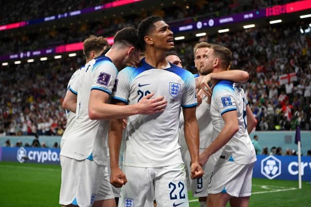 This generation of England footballers, led by players like Jude Bellingham, a superstar in the making, and a humble manager in the shape of Gareth Southgate, deserve widespread support. (Pic: Dan Mullan/Getty Images)