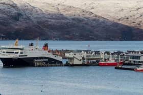 Police had to be called to Ullapool to calm irate travellers.