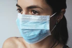 Clinical style face masks will now require to be worn for all hospital appointments.