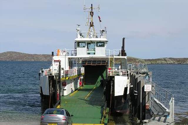 Inter island ferry service