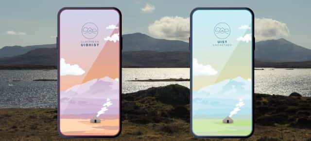The Uist Unearthed app helps to discover the past