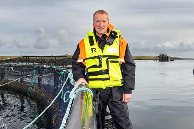 Scottish Salmon chief executive Tavish Scott