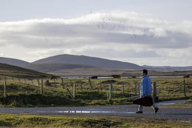 The wide open spaces of North Uist provided the perfect cinematic backdrop for the story of a refugee in "Limbo"