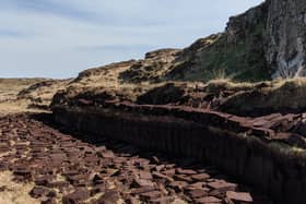 Peat cutting on Grimsay