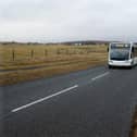 Bus service at Gress Isle of Lewis