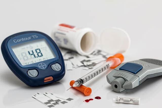 Some diabetics have to control blood sugar levels with insulin.