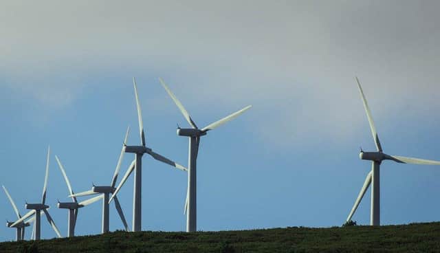 The wind farm application is to go before planners