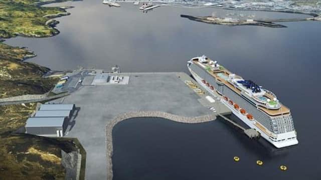 The new deep water terminal is expected to be completed in 2024.