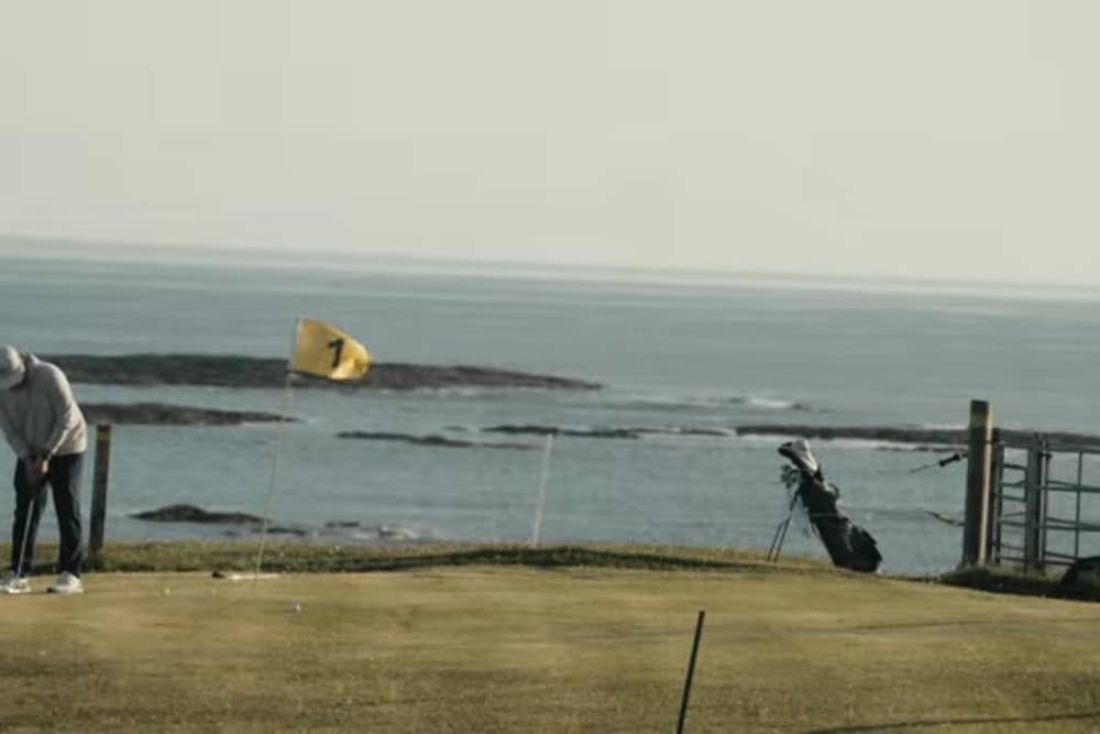 Playing the Barra course was not a simple case of a round of golf, according to the podcast host, it was an entire experience.