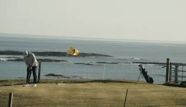 Playing the Barra course was not a simple case of a round of golf, according to the podcast host, it was an entire experience.