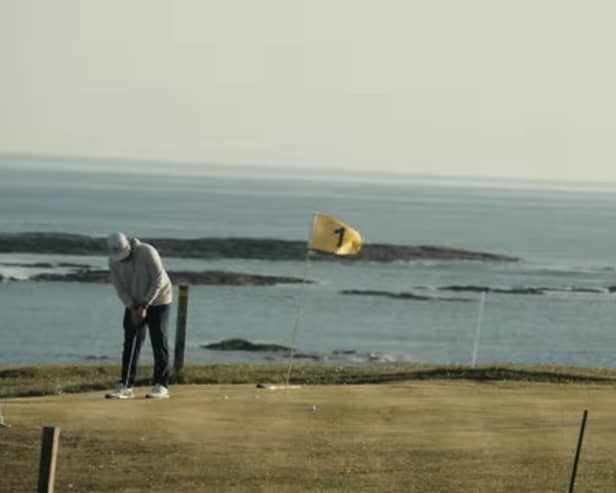 Playing the Barra course was not a simple case of a round of golf, according to the podcast host, it was an entire experience.