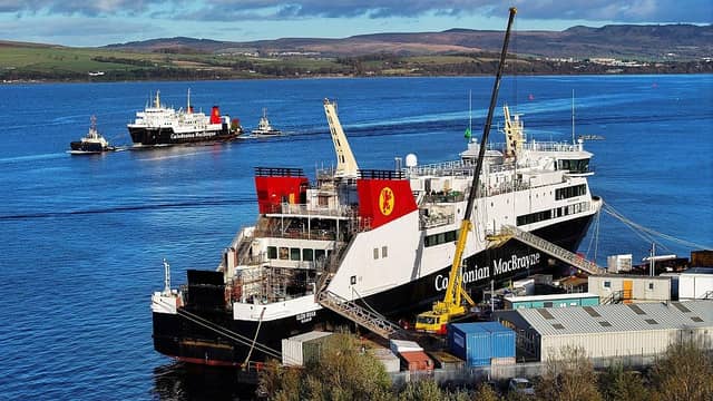 The Glen Rosa, seven years behind schedule, is expected to finally come into service next year (Photo by Jeff J Mitchell/Getty Images) :