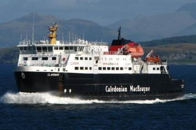 Problems afloat for CalMac this week