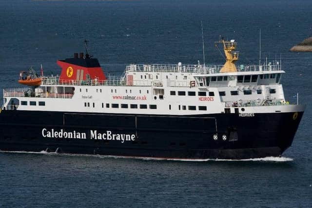 The MV Hebrides suffered several breakdowns over the summer months.