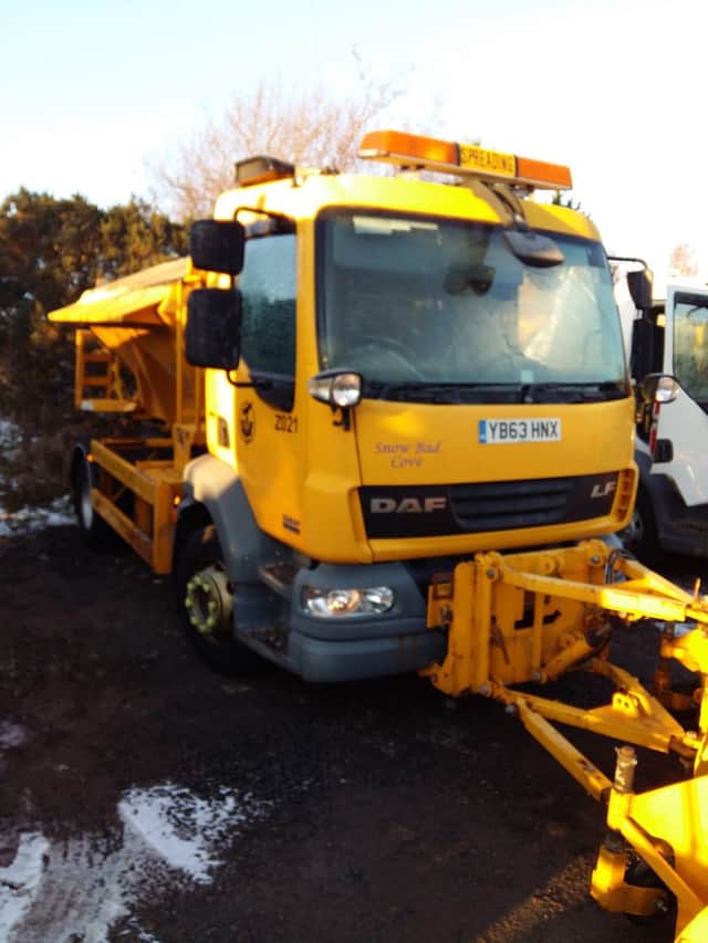 Fancy your chances at naming a gritter?